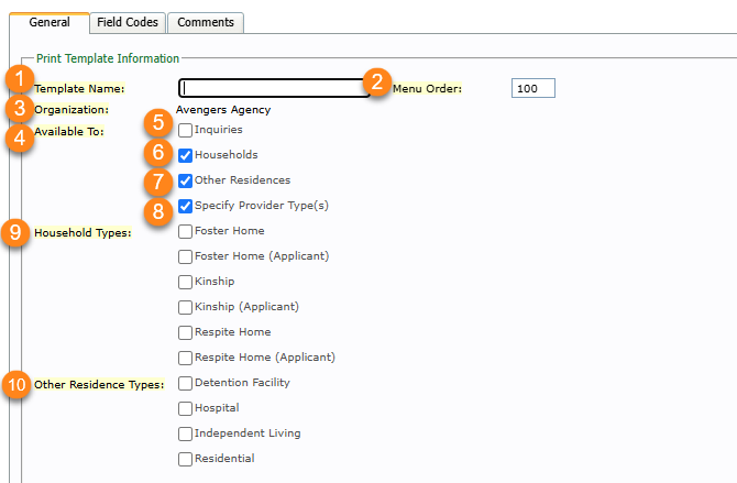Above screenshot shows the location of items 1-10 covered below.